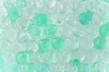 Polymer gel. circle hydro gel balls bead balloon bubbles texture
