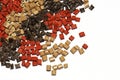 Polymer resin brown/red