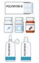 Polymyxin B is an antibiotic used to prevent and treat a number of bacterial infections