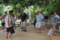 Polynesian Cultural Center in Oahu, Hawaii Royalty Free Stock Photo