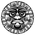 Polynesian tattoo Royalty Free Stock Photo