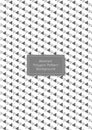 Abstract simple polygon pattern background, pairs of triangle style, grey color tone