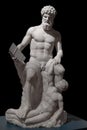 Polyphemus mistreats a companion of Odysseus Royalty Free Stock Photo