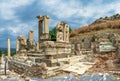 Polyphemus statues in the ancient Ephesus, Turkey Royalty Free Stock Photo