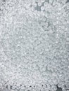 Polypropylene granule background texture