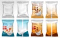 Polypropylene plastic packaging - instant porridge