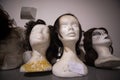 polystyrene mannequin heads