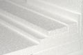 Polystyrene sheets Royalty Free Stock Photo