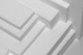 Polystyrene sheets Royalty Free Stock Photo