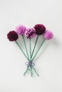 Pom Pom Flowers Bouquet