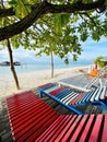 Pom Pom island paradise in Malaysia. Royalty Free Stock Photo