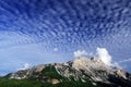 Pomagagnon mountain in autumn - in north of Cortina d Ampezzo