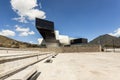 POMASQUI, ECUADOR - APRIL 15: Building UNASUR, Union of South A