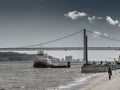 The Pombaline Lower Town & x28;in Lisbon, Portugla& x29; area covers about 235,620 square metres of central Lisbon, Portugal. Royalty Free Stock Photo