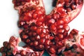 Pomegranate closeup Royalty Free Stock Photo