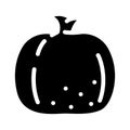 pomegranate food fruit glyph icon vector illustration