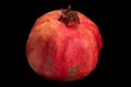 Pomegranate fruit closeup