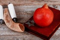 Pomegranate fruit ready for the Jewish New Year, Rosh Hashanah torah