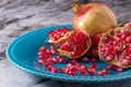 Pomegranate Fruit RomÃÂ£ Royalty Free Stock Photo