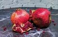 Pomegranate great fruit full of strength and vitamins