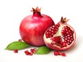 Pomegranate is a healthy fruit. It is high in vitamin C. Generative AI