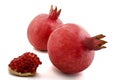 Pomegranate isolated Royalty Free Stock Photo