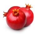 Pomegranate isolated Royalty Free Stock Photo