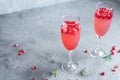 Pomegranate Mimosa Cocktail