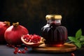 Pomegranate Molasses, mediterranean food life style Authentic living