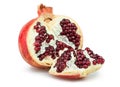 Pomegranate open section