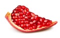 Pomegranate piece Royalty Free Stock Photo