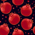 Pomegranate Seamless Pattern