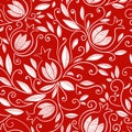Pomegranate seamless pattern Royalty Free Stock Photo
