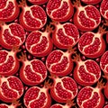 Pomegranate Seamless Pattern