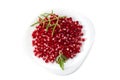 Pomegranate seed pile Royalty Free Stock Photo