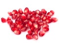 Pomegranate seed pile Royalty Free Stock Photo