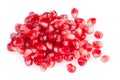 Pomegranate seed pile Royalty Free Stock Photo