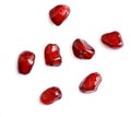 Pomegranate seeds Royalty Free Stock Photo