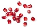 Pomegranate seeds Royalty Free Stock Photo