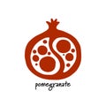 Pomegranate, sketch for your design