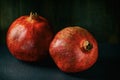 Pomegranate Still Life Royalty Free Stock Photo