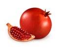 Pomegranate vector illustration