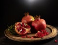 pomegranates Royalty Free Stock Photo