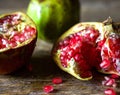 Pomegranates from Mexico