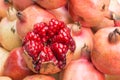 Pomegranates version3 Royalty Free Stock Photo