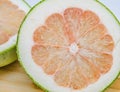 Pomelo or Chinese grapefruit Royalty Free Stock Photo