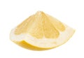 Pomelo citrus fruit slice Royalty Free Stock Photo