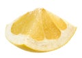 Pomelo citrus fruit on white Royalty Free Stock Photo