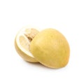 Pomelo grapefruit isolated Royalty Free Stock Photo