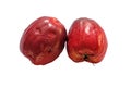 Pomerac fruits (Syzygium malaccense) has
